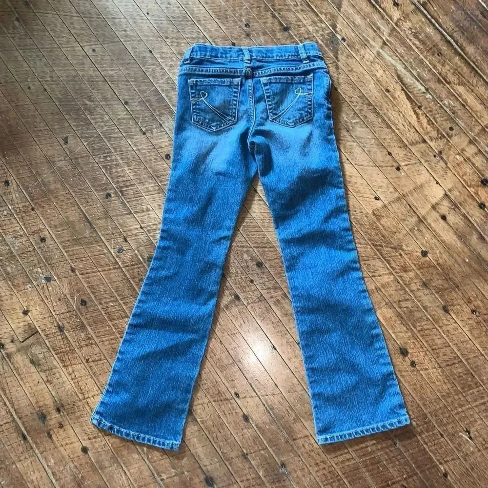 Children’s Place bootcut stretch normcore cowboycore 8 jeans